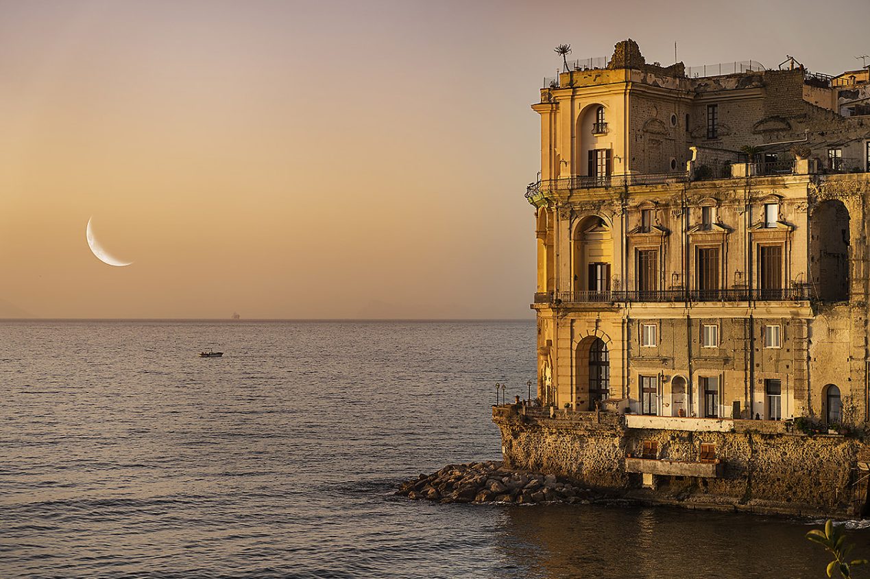 Italy, Naples - Posillipo, Palazzo Donn’Anna